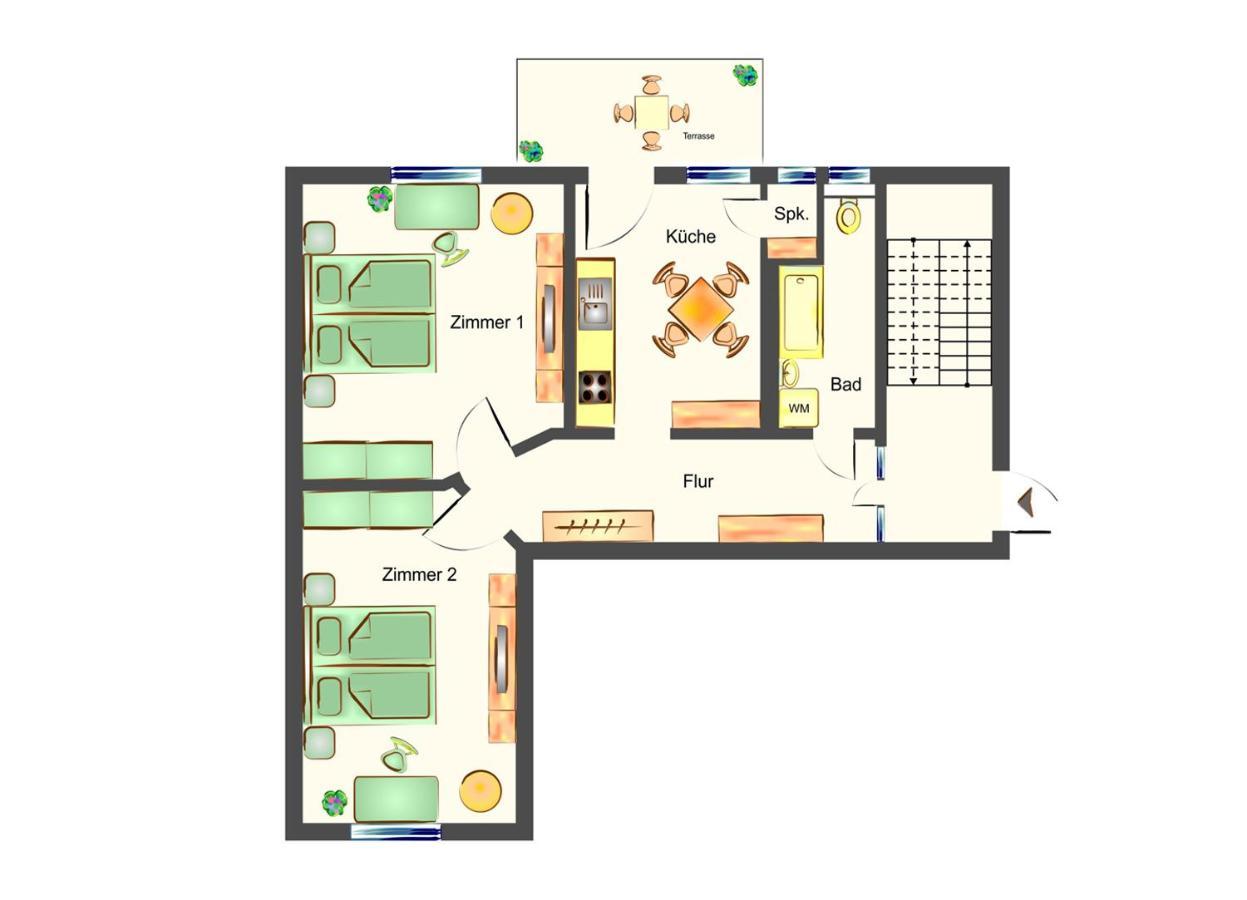 Haus Sonnenschein Ferienwohnung Ole Heringsdorf  Esterno foto